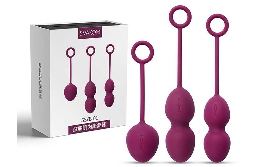 Kegel vaginal balls for women.