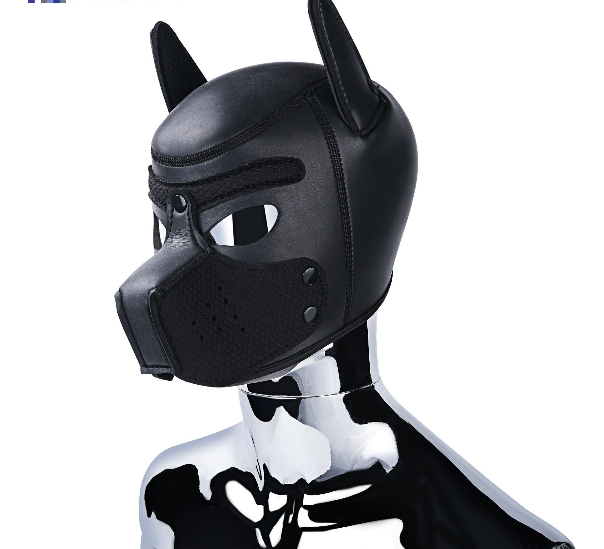 SM Sex Hood Puppy Hood Couple Game Supplies BDSM Cosplay Props Tools Dance Party Dress Up