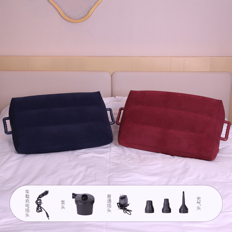 Couple's sex position triangle pillow