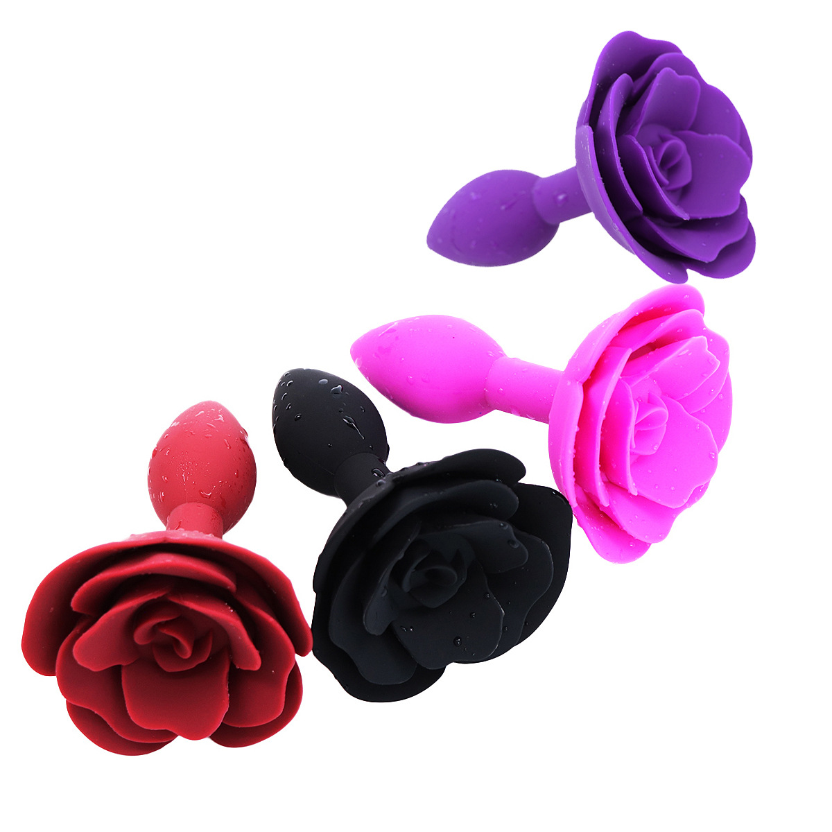 SM sex toys rose anal plug chrysanthemum plug men's and women's utensils toys backyard supplies flirting