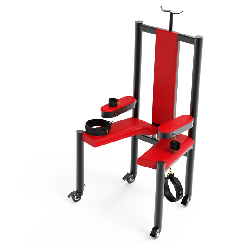 sm femdom sex M chair erotic furniture tiger chair forced leg opening torture device female slave sex sex room props (A type torture chair)