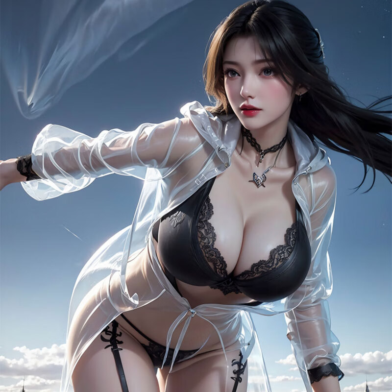 The full-body solid silicone doll anime goddess Qingyi can be inserted into the male adult sex simulator version of the sex doll