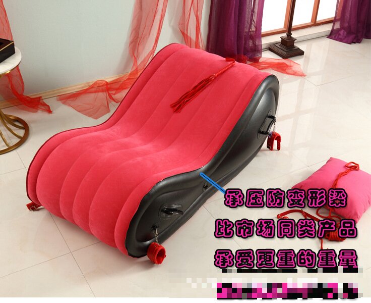 Erotic inflatable sofa sex pillow slapper chair erotic furniture cozy bed hotel couples couples supplies